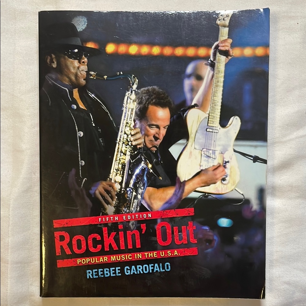 Pearson Rockin' Out Book - Black and Red Cover